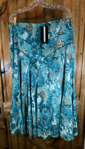 Requirements "Jewel of the Nile" Skirt Size Large Teal - Picture 1 of 7