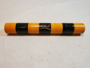 kindermusik instruments wooden Rhythm Stick Shaker Yellow Black Striped