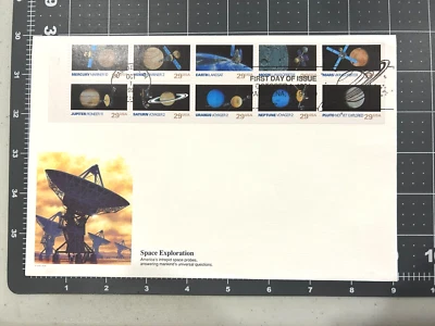 1991 Space Exploration Sc 2577a jumbo FDC with Fleetwood cachet unaddressed - Image 1 of 2