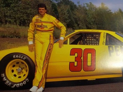 * 1991 MICHAEL WALTRIP PENNZOIL PONTIAC GRAND PRIX #30 Bahari Racing Winston Cup Cover