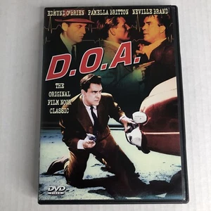 D.O.A. Film Noir Classic Movie DVD Edmund O’Brien Pamella Britton Neville Brand - Foto 1 di 3