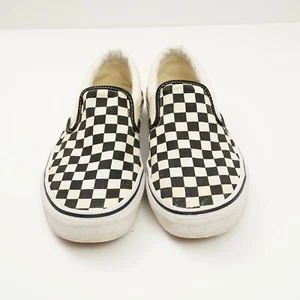 VANS Classic Slip-On Checkerboard Black White Size 8.5M 10W - Picture 1 of 12