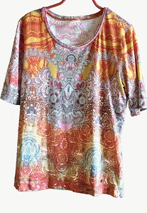 Sommerliches Shirt ; Schneiders Salzburg; Gr.42; gebraucht - Bild 1 von 4