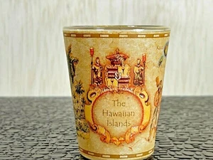 Souvenir Shot Glass Hawaiian Islands - Picture 1 of 7