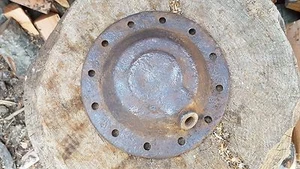 WWII WW2 German Panzerkampfwagen spare parts cap from battlefield Tank workshop - Picture 1 of 4