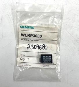 NEW SIEMENS WLRP3000 WL RATING PLUG 3000 A - Picture 1 of 7