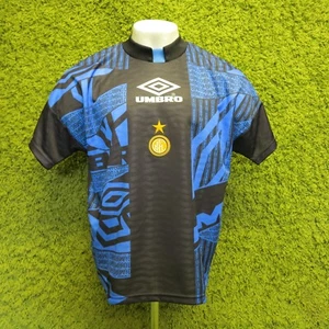 1992-1994 INTER MILAN TRAINING FOOTBALL SHIRT L 9.5/10 - Picture 1 of 14