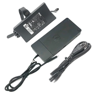 Dell USB-C Dock Station for Vostro 5501 5502 5510 5620  Laptop w/130W Adapter - Picture 1 of 12