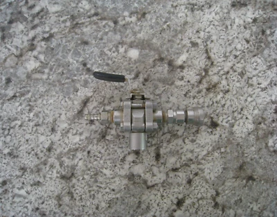 Swagelok SS-62XTF4 SS 3-Piece 60 Series 3-Way Ball Valve Assy Used Free Shipping - Image 1 of 4