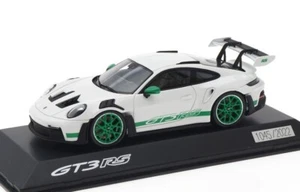 1:43 SPARK 2023 PORSCHE 911 992 GT3 RS White Viper Green L.E. 2022 DEALER PROMO - Picture 1 of 2