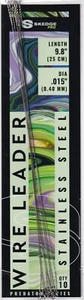 PIKE AND MUSKY STEEL WIRE LEADER PREDATOR SERIES 10PCS, 9.8" (25CM) - Picture 1 of 7