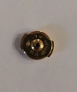 Fermoir de boucle d'oreille or jaune 750 millièmes ALPA MECAN automatique - Foto 1 di 2