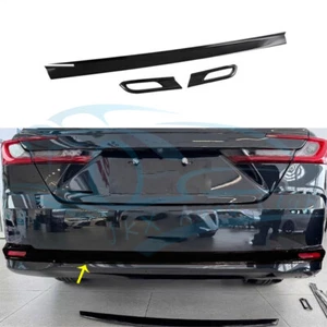 Bright Black Car Rear Bumper Spoiler Board Refit x For Toyota Camry 2024-2025 - Foto 1 di 5