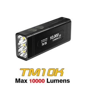 NITECORE TM10K Tiny Monster 10000 lúmenes ráfaga linterna recargable antorcha - Imagen 1 de 12