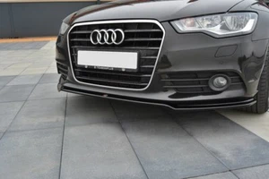 Difusor Frontal Difusor Diseño Maxton Brillo Negro Abs Para Audi A6 C7 - Imagen 1 de 5