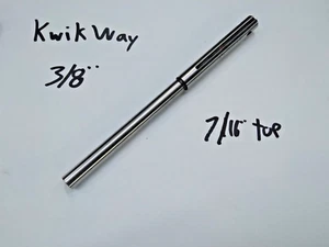 KWIK WAY 3/8" VALVE SEAT GRINDER GRINDING PILOT .437" TOP - Foto 1 di 1