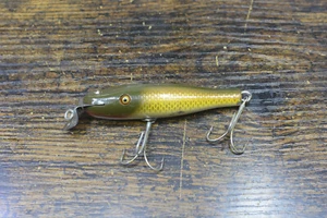 C.C.B. CO Garrett IND. Vintage Pat 9-7-20 Wood Fishing Lure Pikie WOOD c1 - Picture 1 of 8