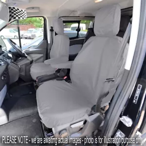FORD TRANSIT CUSTOM FRONT SEAT COVERS INC. EMBROIDERY (2025 ONWARDS) 336 GEM - Picture 1 of 1