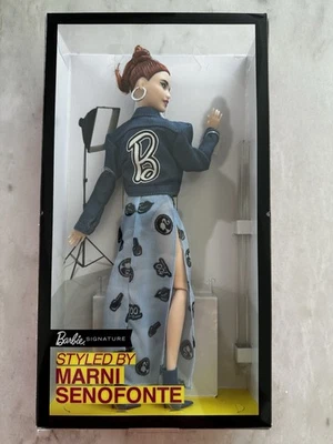 Mattel Barbie Signature Styled by Marni Senofonte Doll red hair NRFB - Image 1 of 2