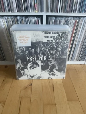 Free For All V/A LP Vinyl NYHC Sampler Punk Hardcore Rest In Pieces Token Entry - Bild 1 von 4