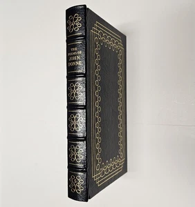 Easton Press THE POEMS OF JOHN DONNE Leather Bound Book 22k Gold 100 Greatest Bk - Picture 1 of 13