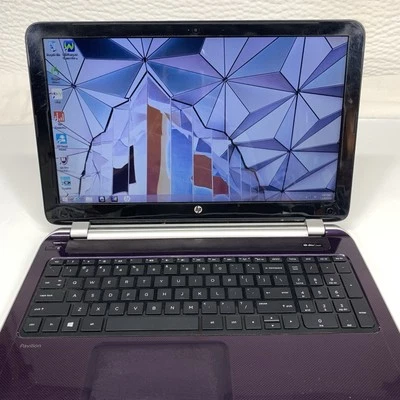 HP Pavilion 15-n237nr AMD A8-4555M 8GB Ram Windows 8 Laptop Parti/Riparazione Funziona - Immagine 1 di 4