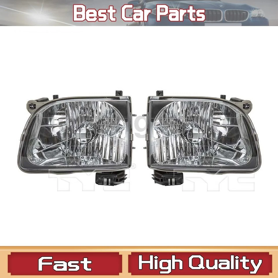 Conjunto de 2 faros izquierdo derecho para Toyota Tacoma 2001-2004 Foto 1 de 4