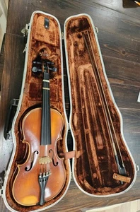 1980 Glaesel V131P Violin W/ Bow And Case! - Picture 1 of 11