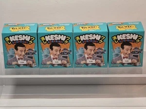 Super7 Keshi Surprise: Pee Wee's Playhouse wave 1 Mini Figure & Sticker Lot Of 4 - Picture 1 of 2