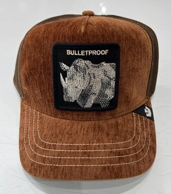 Sombrero de camionero Goorin Bros Iced Rhino Velour - Nuevo con etiqueta - Colección otoño 25 Foto 1 de 4