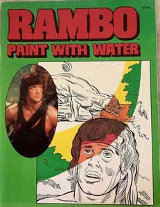 Rambo Lack mit Wasser Sylvester Stallone 1985 unbenutzt - Bild 1 von 10
