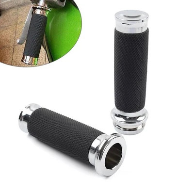 1" Hand Grips Handlebar Electronic For Harley Touring Road Glide Softail - Image 1 of 4