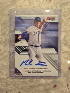2017 Bowman's Best Best of 2017 Auto Mackenzie Gore #B17-MG Auto - Picture 1 of 2