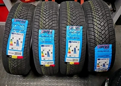 TRENO COMPLETO 185/65 R15 88H 4 PNEUMATICI SUPERIA GOMME 4 STAGIONI DOT2025 - Immagine 1 di 3