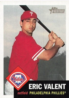 ERIC VALENT 2002 TOPPS HERITAGE #259 - Image 1 of 2