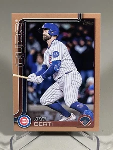 Actualización Topps 2025 #US139 Jon Berti 28/2025 Chicago Cubs - Imagen 1 de 3
