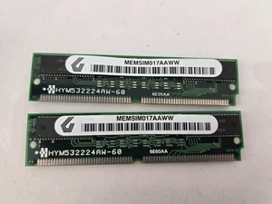 16MB Kit (2 x 8MB) Hyundai HYM532224AW-60 72-Pin 60n/s EDO SIMM Memory Modules - Picture 1 of 2