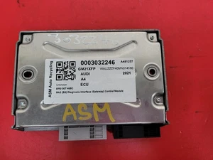 AUDI A4 ECU 2021 2.0L DTNA RDE2-A MHEV DIAGNOSIS GATEAWAY MODULE 8W0907468C - Picture 1 of 13