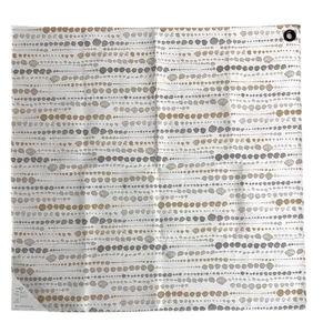 Ballard Beadlet Betulla Interno Esterno Tessuto CAMPIONE Strisce Punti 35L x 35W - Foto 1 di 6