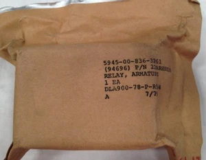 ELECTROMAGNETIC RELAY * 22ARHSX10 (Mfr. MAGNECRAFT ELECTRIC) 22ARHSX-10 583C83 - Picture 1 of 2
