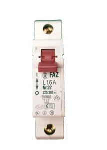 Moeller FAZ L16 16A Amp Circuit Breaker FAZL16 Nr.22 021980 - Picture 1 of 4