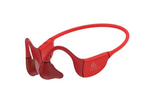 Bluetooth 5.3 Cuffie sportive auricolari aperti con microfono impermeabile IPX5 (ROSSO) - Foto 1 di 4