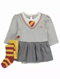 Baby Girls Hermione Outfit Harry Potter Bodysuit Wizard Halloween George Costume