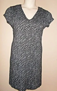 NY Collection Stretch Sheath Dress. Ladies' Size Medium Cap Sleeves - Picture 1 of 6