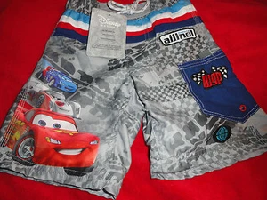 XXS 2-3 Years Lightning McQueen Disney Store Swim Suit NWT - Picture 1 of 3