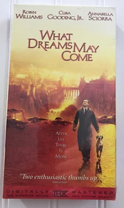 What Dreams May Come VHS Robin Williams VINTAGE NEW SEALED Digitally Mastered - Picture 1 of 2
