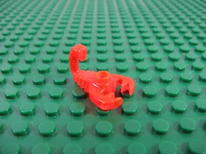 LEGO Trans-Neon Orange Scorpion Bug Land Animal Minifigura 2000 4723 6586 #30169 - Imagen 1 de 1