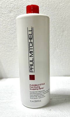 **NUEVO** Spray para esculpir de secado rápido estilo flexible Paul Mitchell 33,8 oz Foto 1 de 2