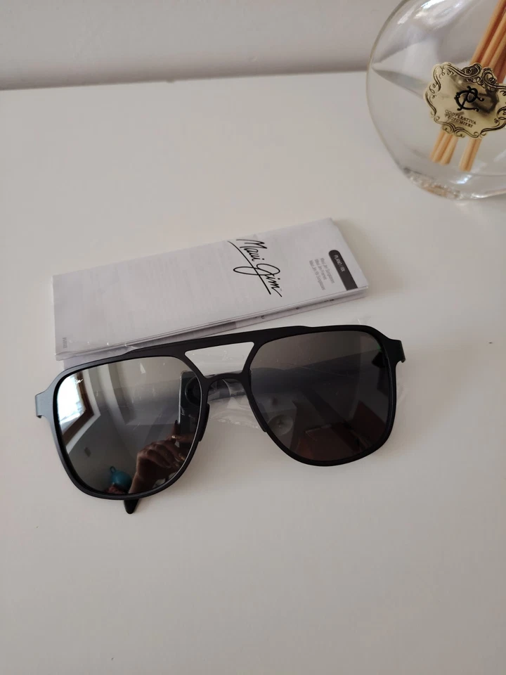 Occhiali Uomo Maui Jim 2nd Reef Mj 607-02 59-17-104 - Imagen 1 de 4