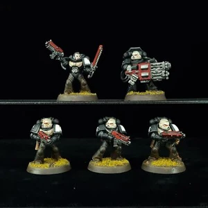 Warhammer 40k Space Marines Tactical Squad Painted Death Spectres Games Workshop - Picture 1 of 17